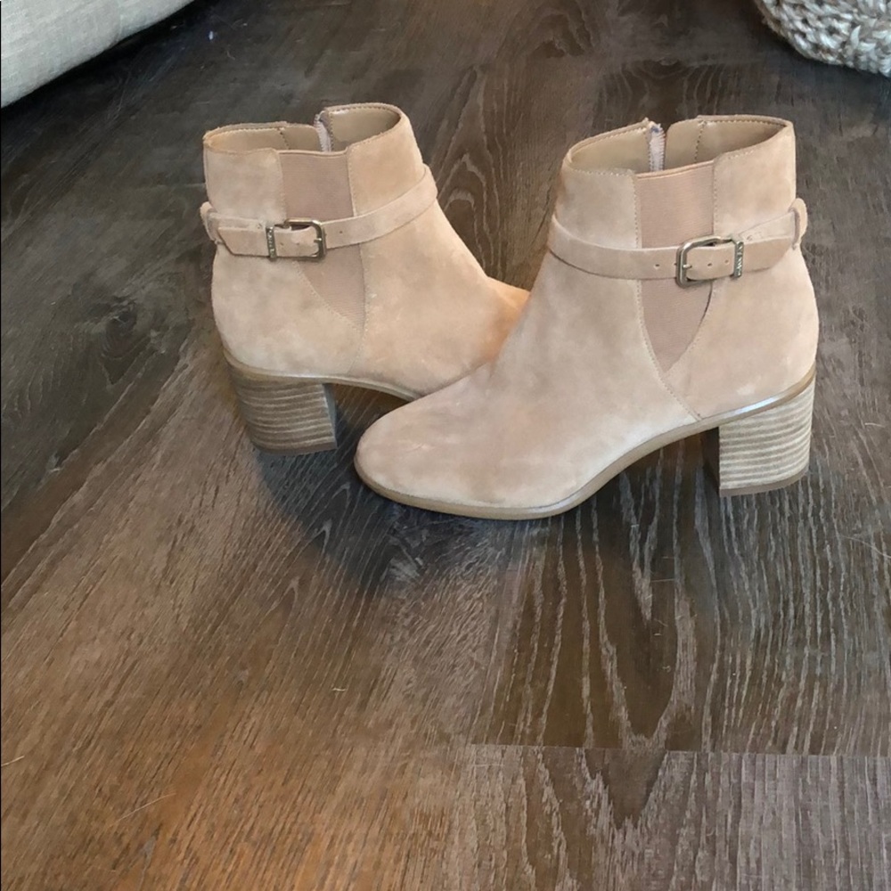 Brown booties